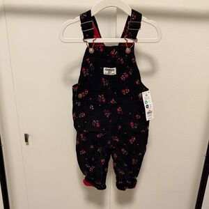 OshKosh B'gosh Dark Floral Kids Overalls